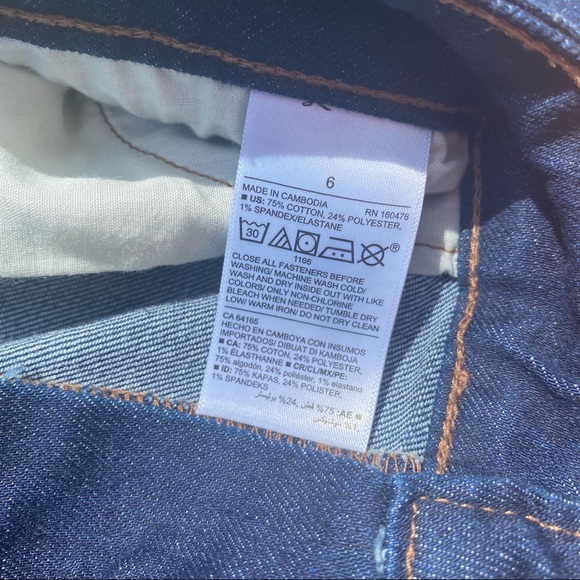 5 For $15 Old Navy Dark Blue Denim Bermuda Shorts - Picture 7 of 10